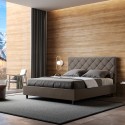 Priya M2 170x190 cm seng lameller sengegavl kunstlæder betræk Rabatter