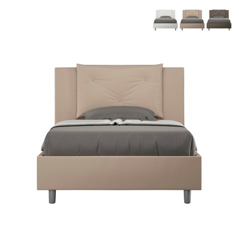 Fransk sengebeholder 120x190 polstret hovedgærdepude Appia P