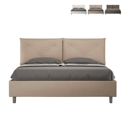 Appia M 160x190 cm seng lameller sengegavl kunstlæder betræk Kampagne