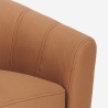 Seashell Soft design lænestol kunstlæder betræk i flere farver møbel Rabatter