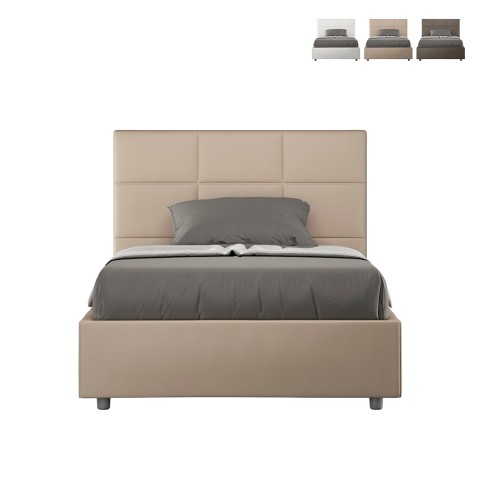 Fransk seng 120x190 kvadratisk og halv container design Mika P