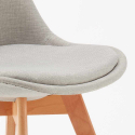Goblet nordica plus ahd design spisebords stol farverig i træ og polstret Rabatter