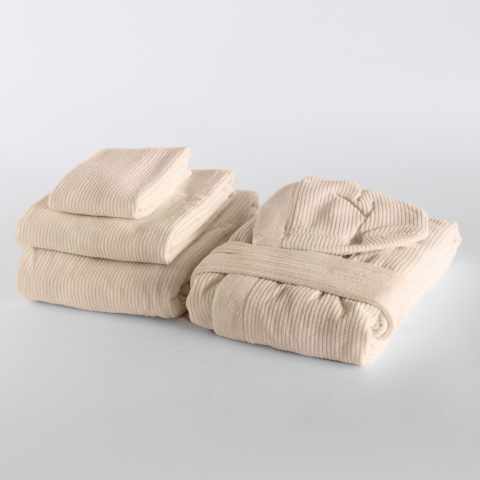Svad Dondi Skipper sæt med badekåbe 3 håndklæder forskellig størrelse farve