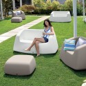 Sugar to personers lille udendørs bænk polyethylen sofa lounge møbel Billig