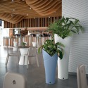 Assia høj stor potteskjuler vase udendørs indendørs flere farver højde 