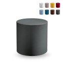 Cosmos Home Fitting lille rund sofabord skammel polyethylen farverig Tilbud