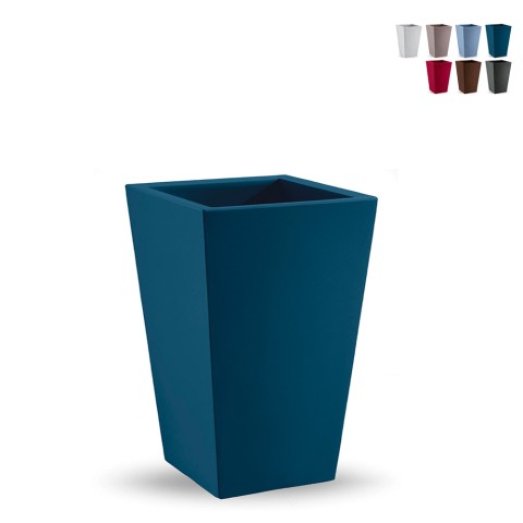 Genesis høj stor vase firkantet potteskjuler polyethylen mange farver