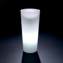 Genesis høj stor vase med LED lys rund potteskjuler polyethylen Egenskaber