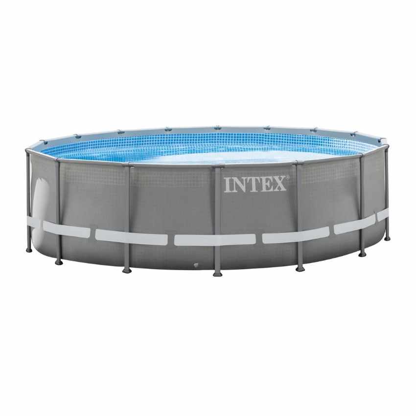 Intex 26324 ex 28324 fritstående Ultra Frame Xtr pool rund 488x122cm Kampagne