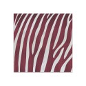Zebra billede dekoration 75x75 cm dyre mønster lavet med indlagt træ Egenskaber