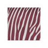Zebra billede dekoration 75x75 cm dyre mønster lavet med indlagt træ Egenskaber