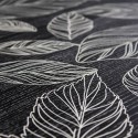 Leaves billede dekoration 75x75 cm moderne motiv lavet med indlagt træ Billig