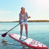 Origami Pro XL 12' sup board oppustelig paddleboard padle rygsæk pumpe Billig