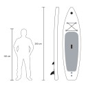 Mantra Junior 8'6 Sup Board børn oppustelig paddleboard pumpe rygsæk 