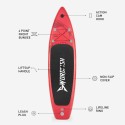 Red Shark Pro XL 12' Sup board oppustelig paddleboard padle rygsæk Udvalg