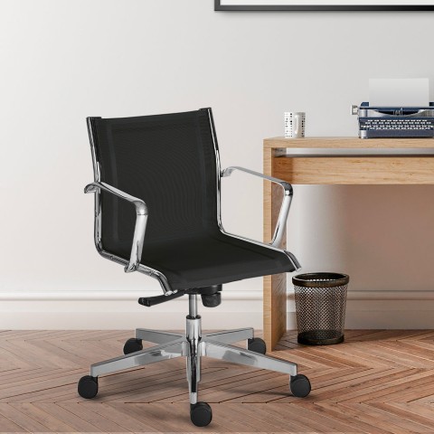 Lav ergonomisk executive kontorstol med åndbart mesh Stylo LBT