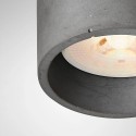 Cromia design loftlampe 20 cm cylinderformet led lampe cement farverig 