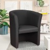 Tabby design lænestol med kunstlæderbetræk i flere farver møbel kontor På Tilbud
