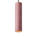Cromia pendel loftlampe 28 cm cylinderformet led lampe cement farverig 