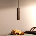 Cromia pendel loftlampe 28 cm cylinderformet led lampe cement farverig Omkostninger