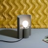 Esse design håndlavet bordlampe led lampe cement farverig 