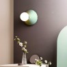 Ada væglampe led lampe beton farverig minimalistisk design Omkostninger