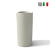 Barocco høj 35 cm rund vase plast krukke potte indendørs udendørs have Tilbud