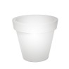 Romano høj rund vase plast krukke potte med indbygget lys Mængderabat