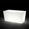 Ionico rektangulær vase plast krukke potte med indbygget lys til have Udsalg