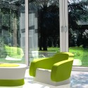 Klimt loungestol udendørs lænestol i polyethylen loungemøbel have bar Udsalg