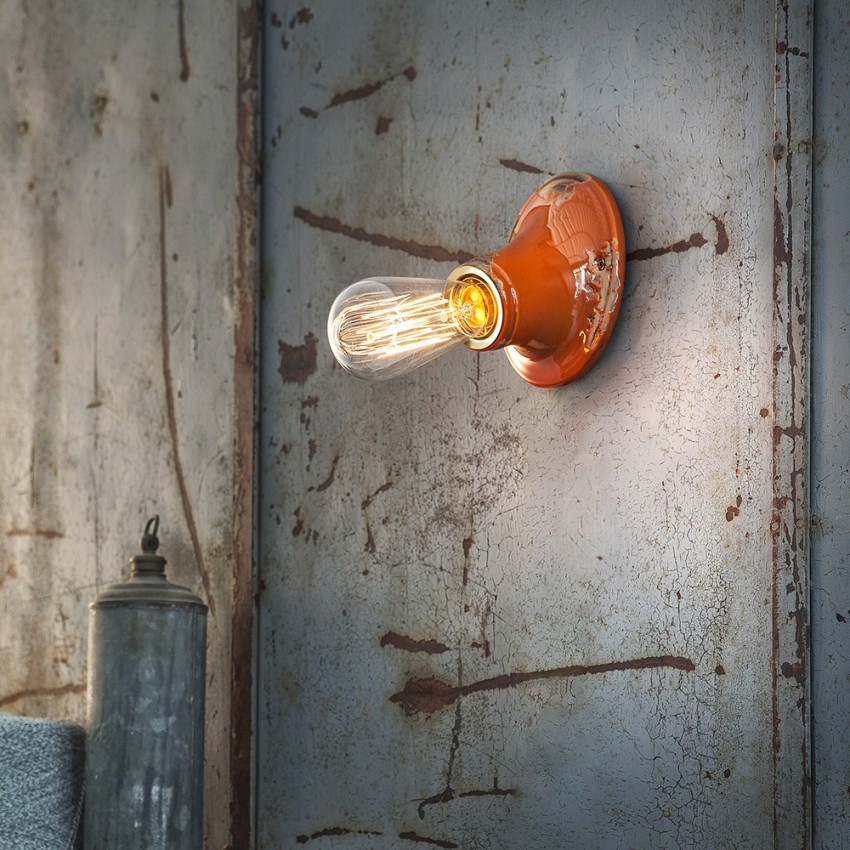 Vintage AP1 væglampe keramik håndmalet led lys til soveværelse stue Kampagne