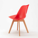 sæt med 20 Tulipan nordica ahd design spisebords stol farverig i plast træ Køb