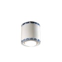 Trieste PL stor loftlampe håndmalet keramik led lys soveværelse stue Tilbud