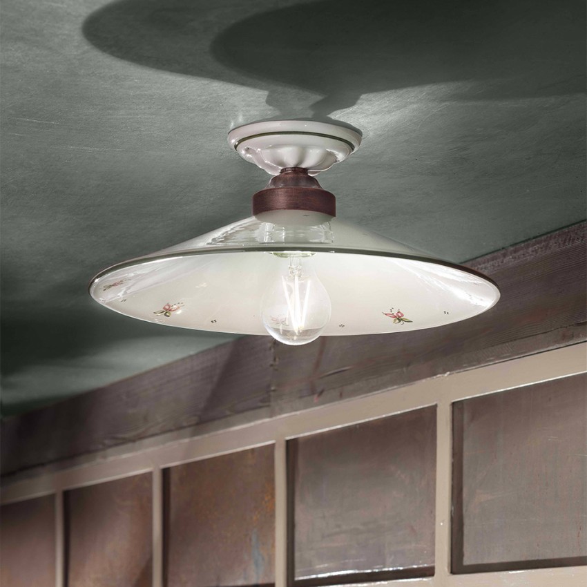 Indflydelse Mængde af rigdom Asti PL stor loftlampe messing keramik led lys til soveværelse stue