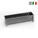 Torino Camino lille trækuls grillspyd metal grill transportable På Tilbud