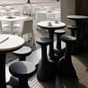 Armillaria S1 75cm barstol af polyethylen til køkkenø køkken bar hotel Pris