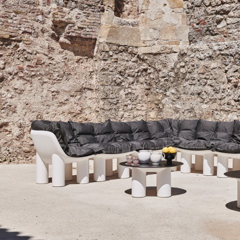Atene P2 modulær design hjørne lænestol loungestol indendørs udendørs