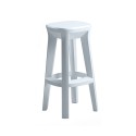 Frozen S1-Q design høj barstole uden ryglæn plast til køkkenø køkken Egenskaber
