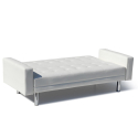 Agata 2 personers sofa sovesofa eco læder armlæn til stue gæsteværelse Model