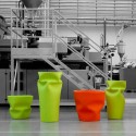 Saving / Space / Vase høj stor potteskjuler vase krukke plastik haven Mål
