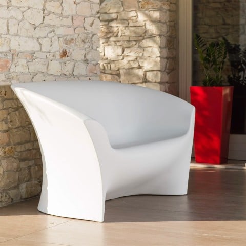 Moderne design 3-personers sofa til udendørs restaurantbar Ohla