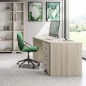 Regular 150 lille smalt design skrivebord træ til gamer kontor studie Mængderabat