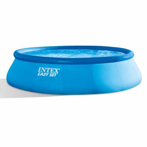 Intex 26166 ex 28166 Easy Set 457x107cm rund fritstående oppustelig pool bassin