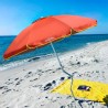 Aeolus GiraFacile 220cm stor strand parasol med UV-beskyttelse og tilt Mål