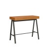 Banco Fir grantræ spisebord med udtræk 90x40-300 cm træ konsolbord Tilbud