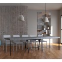 Banco Premium Concrete grå spisebord med udtræk 90x40-300cm konsolbord Udsalg