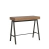 Banco Small Oak egetræ spisebord med udtræk 90x40-196 cm konsolbord Tilbud