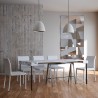 Banco Small Marble marmor spisebord med udtræk 90x40-196 cm konsolbord Kampagne