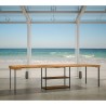 Camelia Fir spisebord med udtræk grantræ 90x40-290 cm træ konsolbord Rabatter