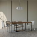 Plano Premium Fir grantræ spisebord med udtræk 90x40-300 cm konsolbord Kampagne